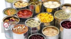 مضرات استفاده از غذاهای کنسروی و فراوری شده
