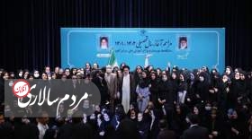 رئیسی به دانشگاه الزهرا رفت