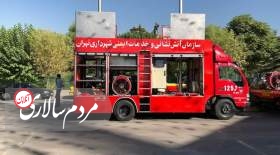 انفجار یک واحد مسکونی در خیابان مولوی