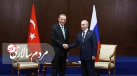 گفت‌وگوی تلفنی اردوغان و پوتین در مورد وضعیت«توافق غلات»