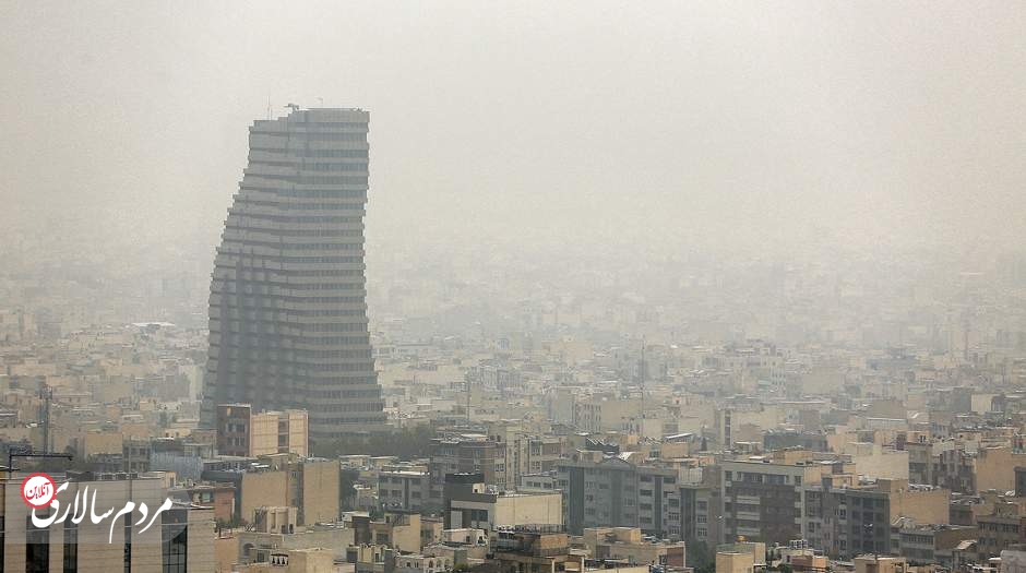 هوای تهران «نارنجی» شد