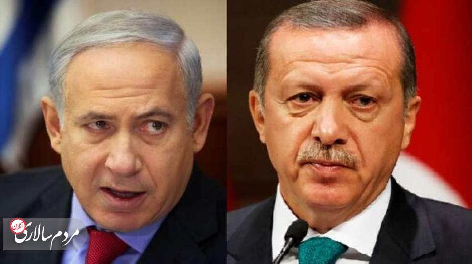 گفت‌وگوی تلفنی اردوغان و نتانیاهو