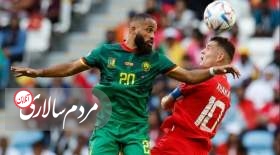 نبرد جذاب کامرون و صربستان برنده نداشت