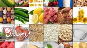 افزایش و کاهش قیمت خوراکی ها اعلام شد