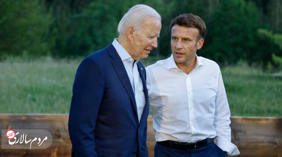 رئیس جمهور فرانسه در واشنگتن به دنبال چیست؟