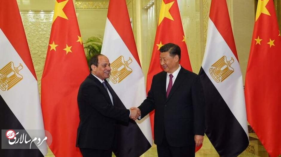 ابراز تمایل السیسی برای همکاری مشترک با رئیس جمهور چین در دوره آینده