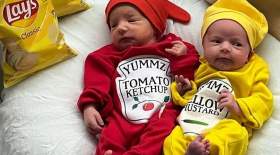 مسابقه عجیب لباس‌های فانتزی در بخش نوزادان یک بیمارستان