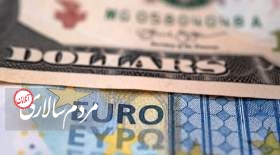 سقوط روبل روسیه در برابر یورو و دلار