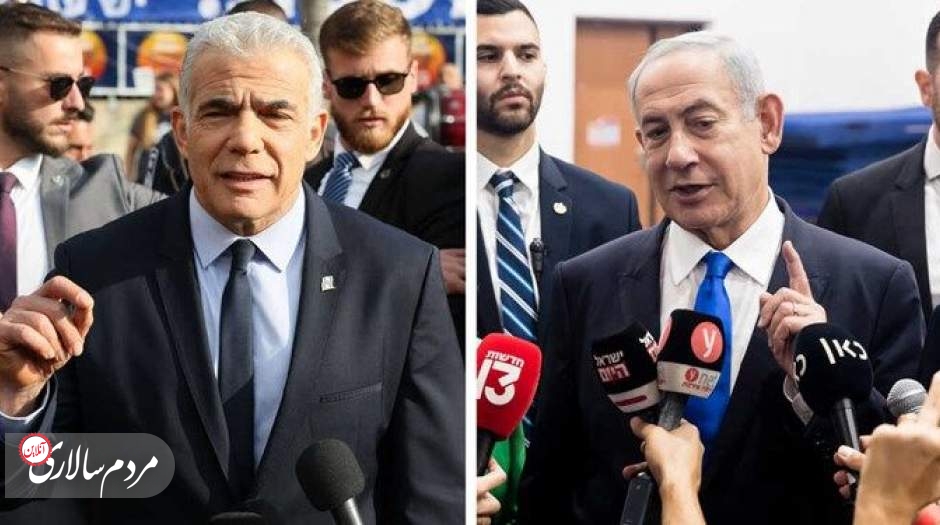 درگیری شدید میان لاپید و نتانیاهو
