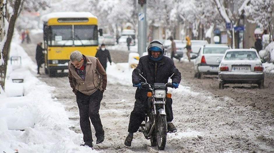 کولاک و یخبندان در راه است