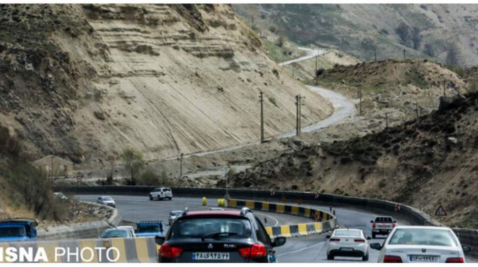 هشدار به مسافران؛ ترافیک در محور چالوس سنگین است