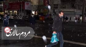 کاهش آلودگی هوای تهران در پی بارش باران از امشب