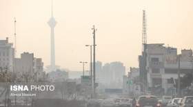 ۳۰ ایستگاه سنجش کیفیت هوای تهران در وضعیت «آلوده»