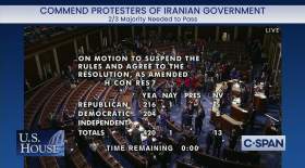 مجلس نمایندگان آمریکا به قطعنامه علیه ایران رای مثبت داد