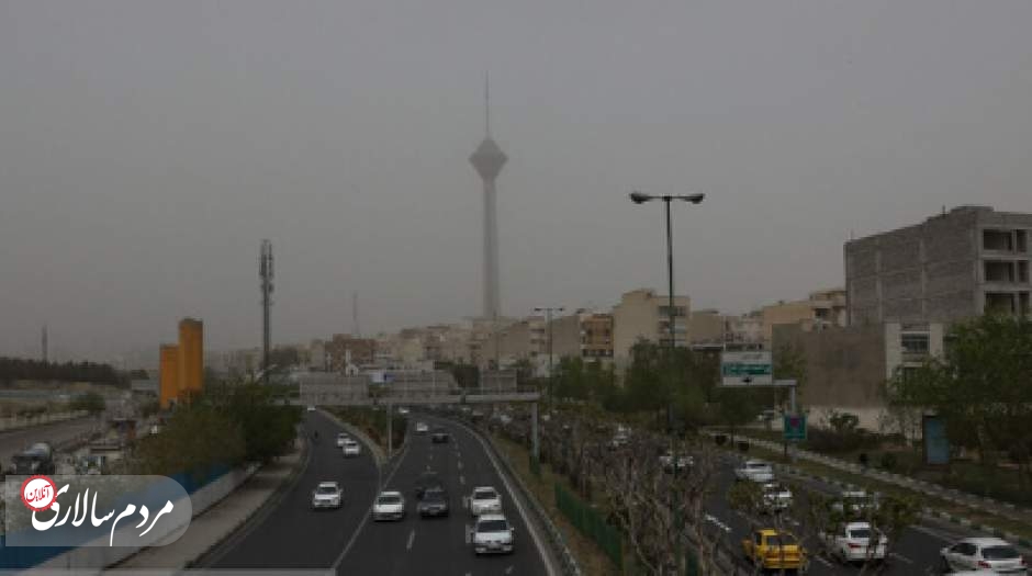 کیفیت«نارنجی»هوای تهران در ۱۱ ایستگاه