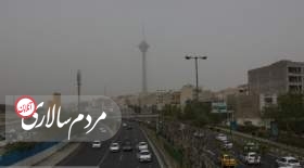 کیفیت«نارنجی»هوای تهران در ۱۱ ایستگاه