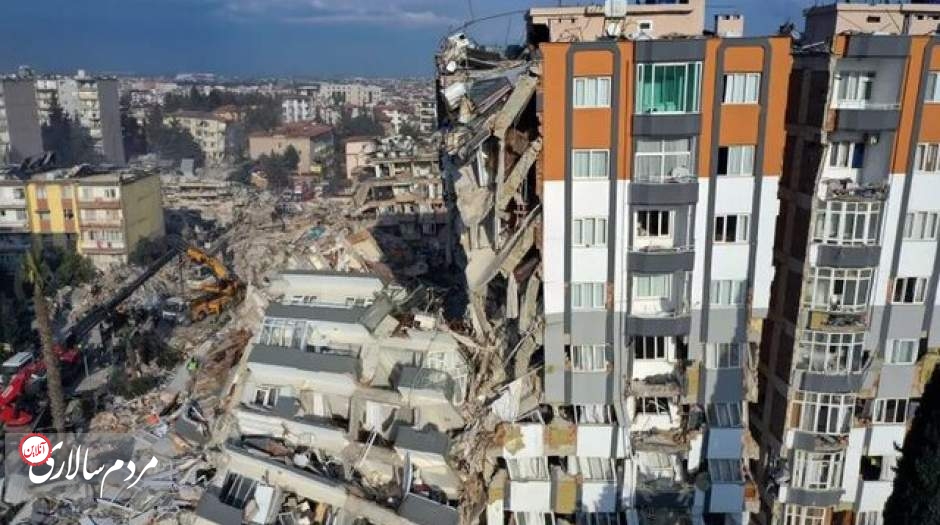 افزایش آمار تلفات زلزله در ترکیه