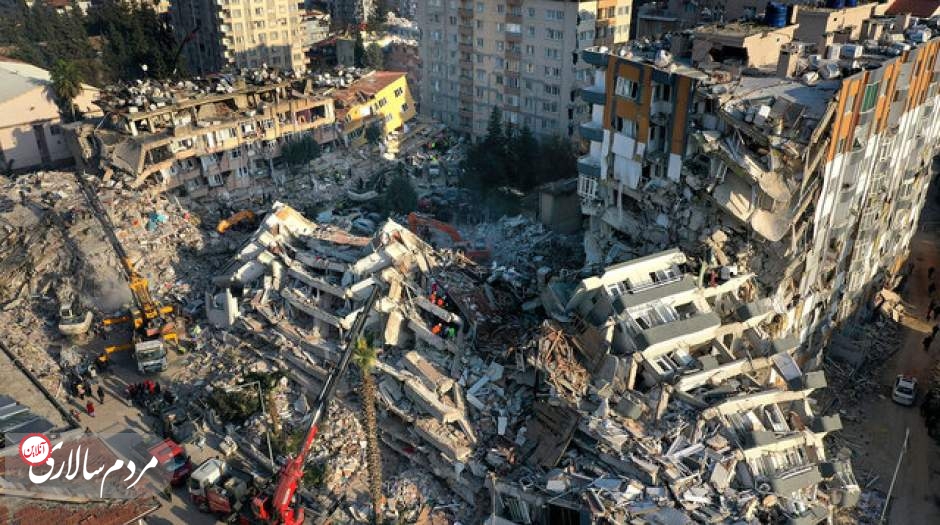افزایش شمار قربانیان زمین لرزه در ترکیه