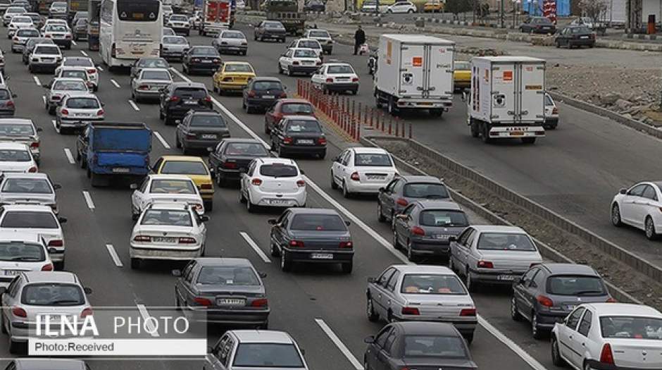 اعلام آخرین وضعیت ترافیک در محورهای مواصلاتی کشور