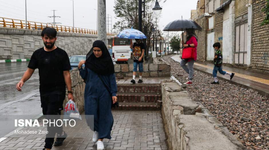 بارش باران در نقاط مختلف کشور طی روزهای آتی