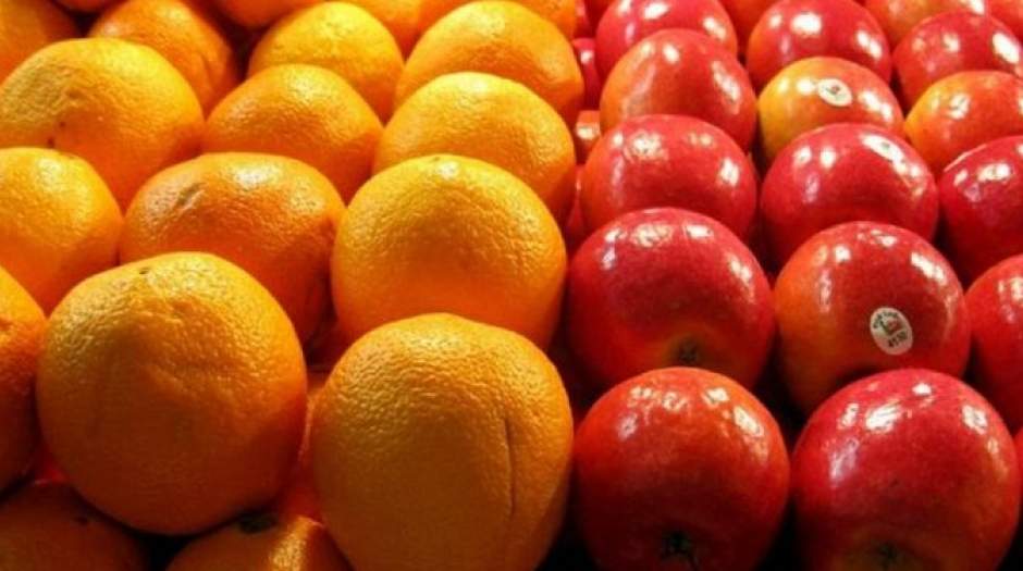 اعلام قیمت سیب، پرتقال، گوشت و مرغِ شب عید
