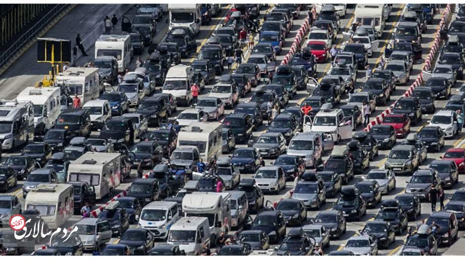 ادامه ترافیک پرحجم در جاده های شمالی