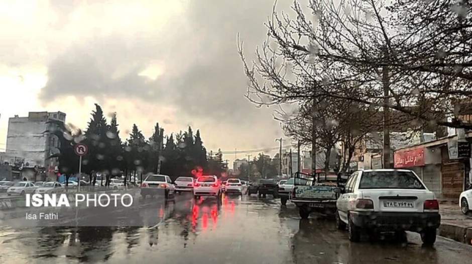 بارش باران در برخی استان‌ها