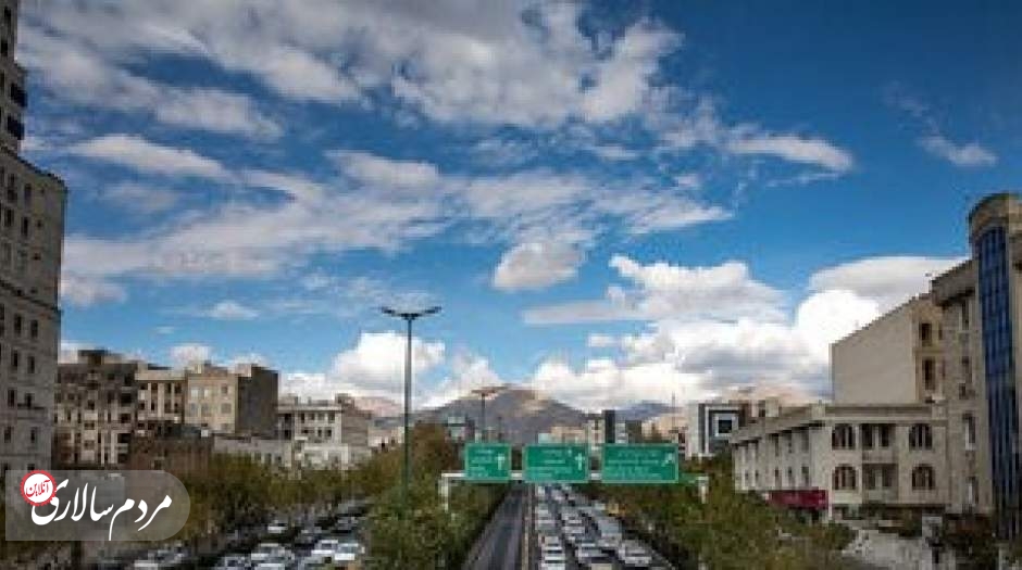 وضعیت کیفیت هوای تهران در یک روز تعطیل