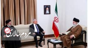 دیدار رییس‌ جمهور عراق با رهبر انقلاب