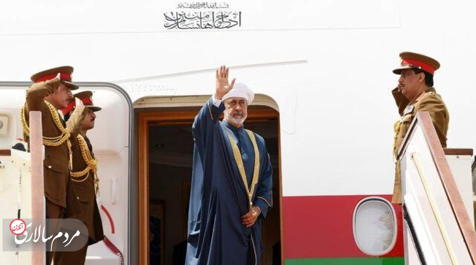 سلطان عمان به تهران وارد شد