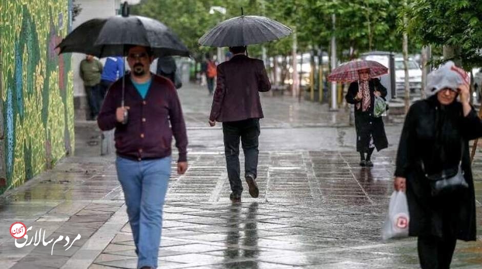 تداوم بارندگی‌ها و فعالیت سامانه بارشی در کشور