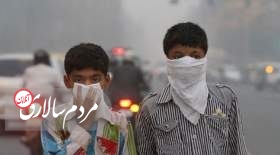 وضعیت قرمز آلودگی هوا در اهواز