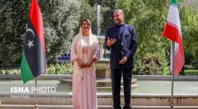پوشش متفاوت یک زن دیپلمات در کنار امیرعبداللهیان+ عکس