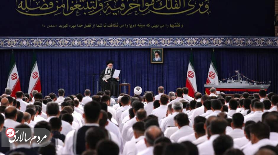 رهبر انقلاب خطاب به ناوگروه ۸۶ ارتش: کار شما یک افتخار بزرگ بود