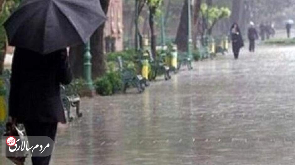بارندگی شدید در این ۵ استان کشور