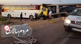 فوری/ تصادف خودروی زائران ایرانی در عراق + اسامی مصدومان
