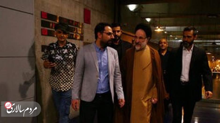 عکسی جدید از سیدمحمد خاتمی در سینما
