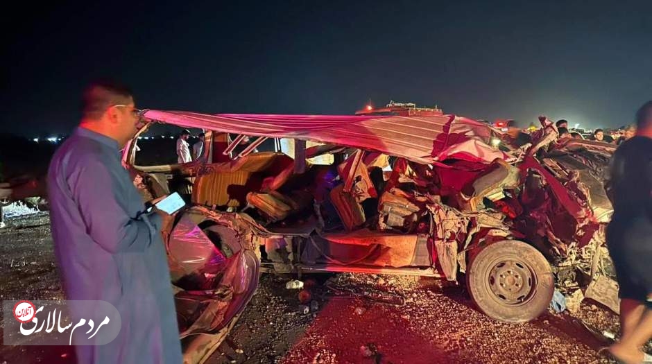تصادف مرگبار ۲ ون در کاظمین/ چند زائر ایرانی کشته شدند؟