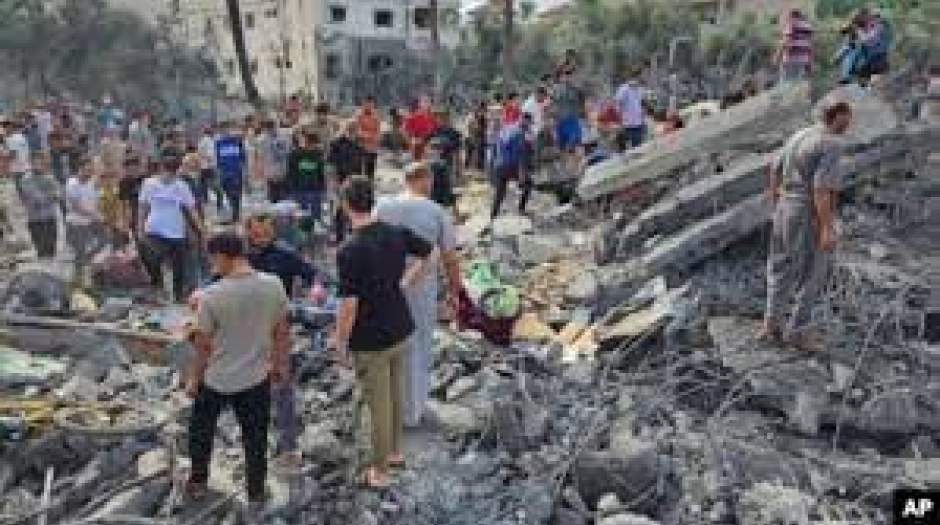 كشتار بي‌گناهان غزه را متوقف كنيد