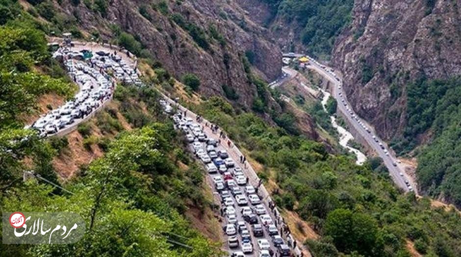 فقط این افراد اجازه تردد در جاده کرج-چالوس را دارند