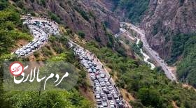 فقط این افراد اجازه تردد در جاده کرج-چالوس را دارند