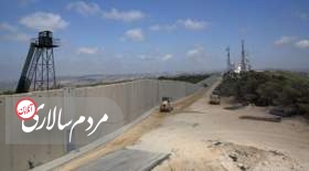 نصب دیوارهای بتنی در شهرک‌های اسرائیلی در مرز لبنان