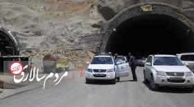 جاده چالوس بسته می‌شود