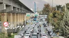 کنایه عضو شورای شهر به زاکانی با انتشار یک عکس: «اینگونه می‌خواستید کمر ترافیک را بشکنید؟»