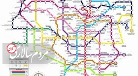 مسیر خط جدید متروی تهران