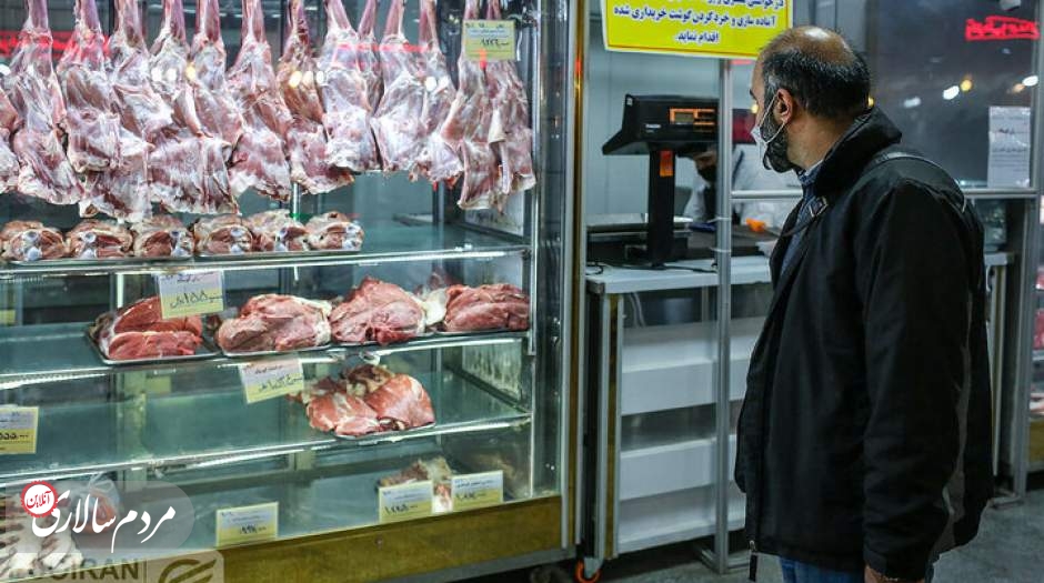 گوشت در مغازه‌های بالای شهر ۷۰۰ هزار تومان است