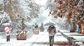 پیش‌بینی بارش برف در تهران