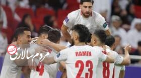 ایران یک - قطر2؛ پایان نیمه نخست