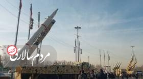 تصاویری از نمایش موشک‌های ایران در راهپیمایی ۲۲ بهمن