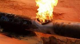 خرابکاری با انفجار لوله خط انتقال گاز در خرم‌بید